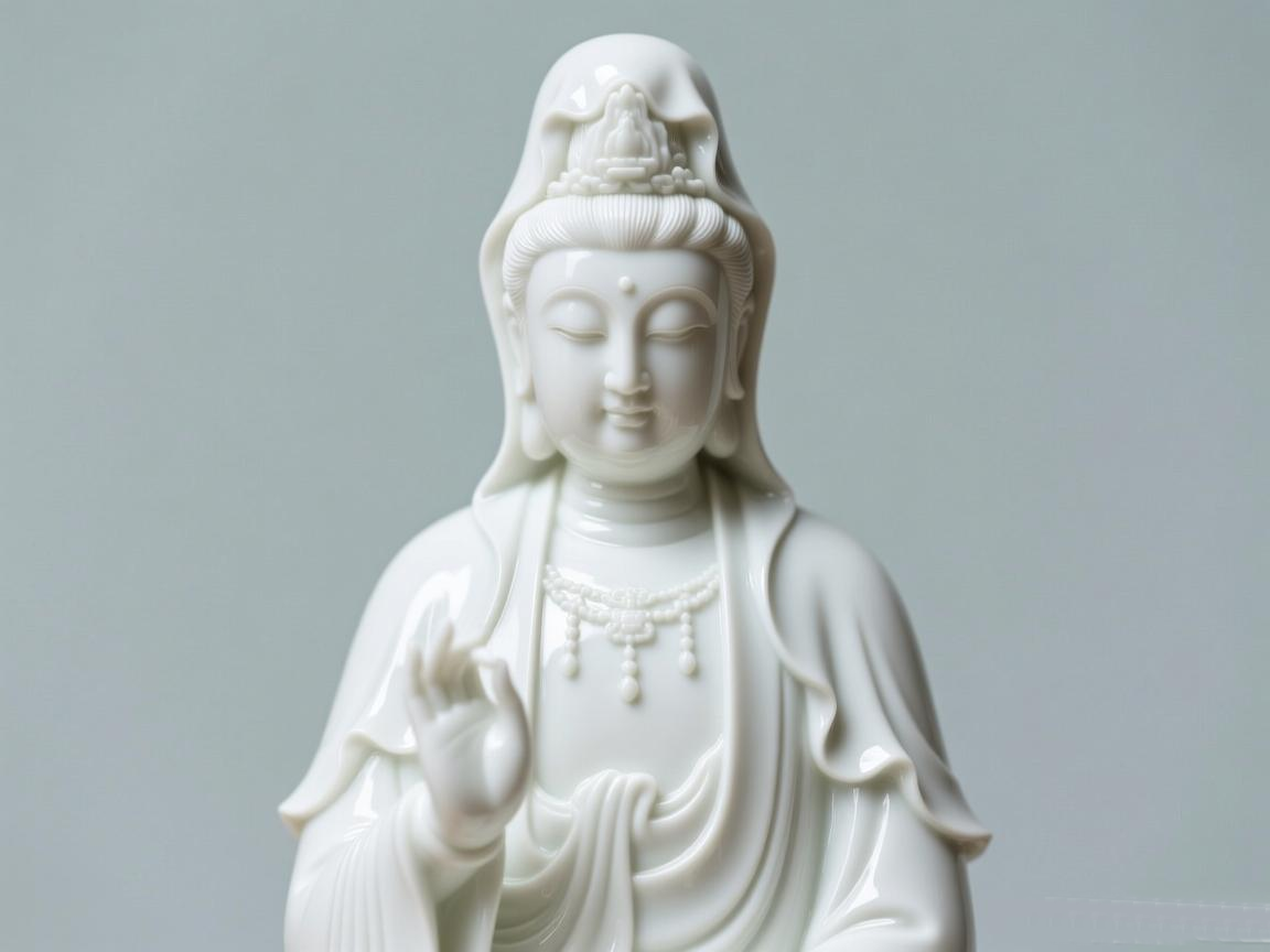 德化白瓷观音像