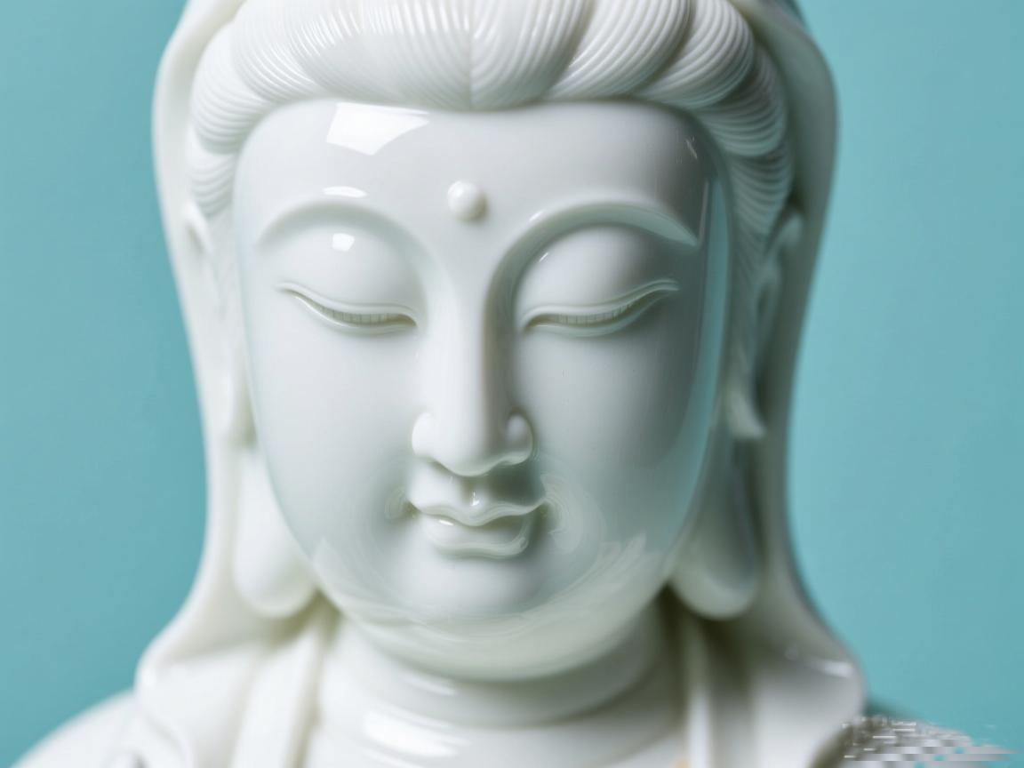 德化白瓷观音像